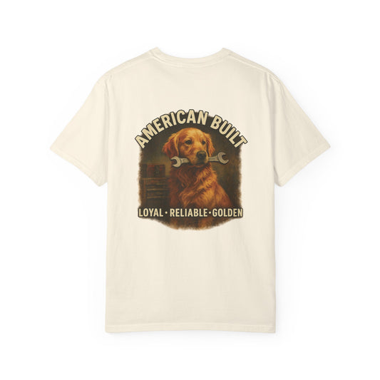 Golden Mechanic Tee – Comfort Colors® Garment Dyed Shirt