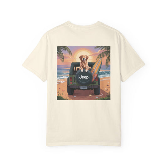 Beach Jeep Tee – Comfort Colors® Garment Dyed Shirt