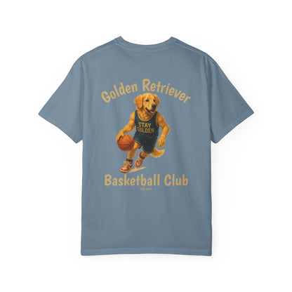 Golden Dribbler Tee – Comfort Colors® Garment Dyed Shirt