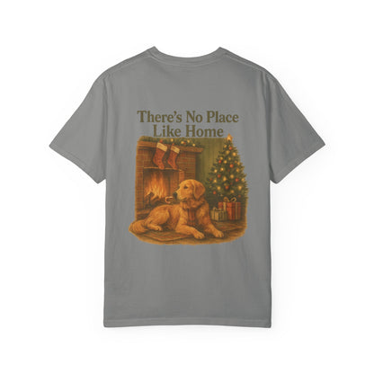 No Place Like Home Tee – Christmas Comfort Colors® Garment Dyed Shirt