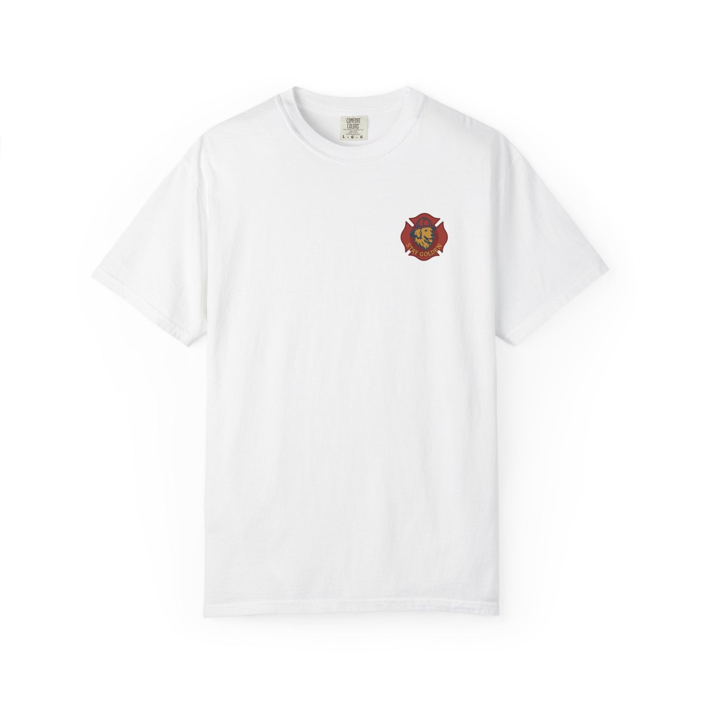 Firehouse Pup Tee – Comfort Colors® Garment Dyed Shirt