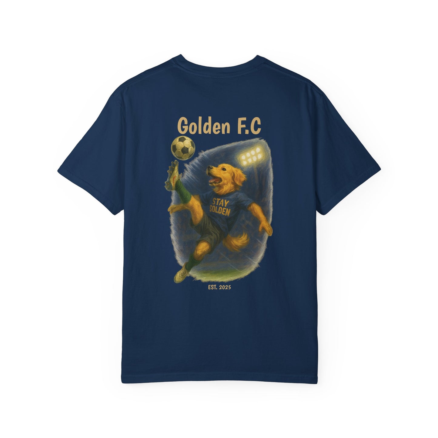 Golden Goal Getter Tee – Comfort Colors® Garment Dyed Shirt