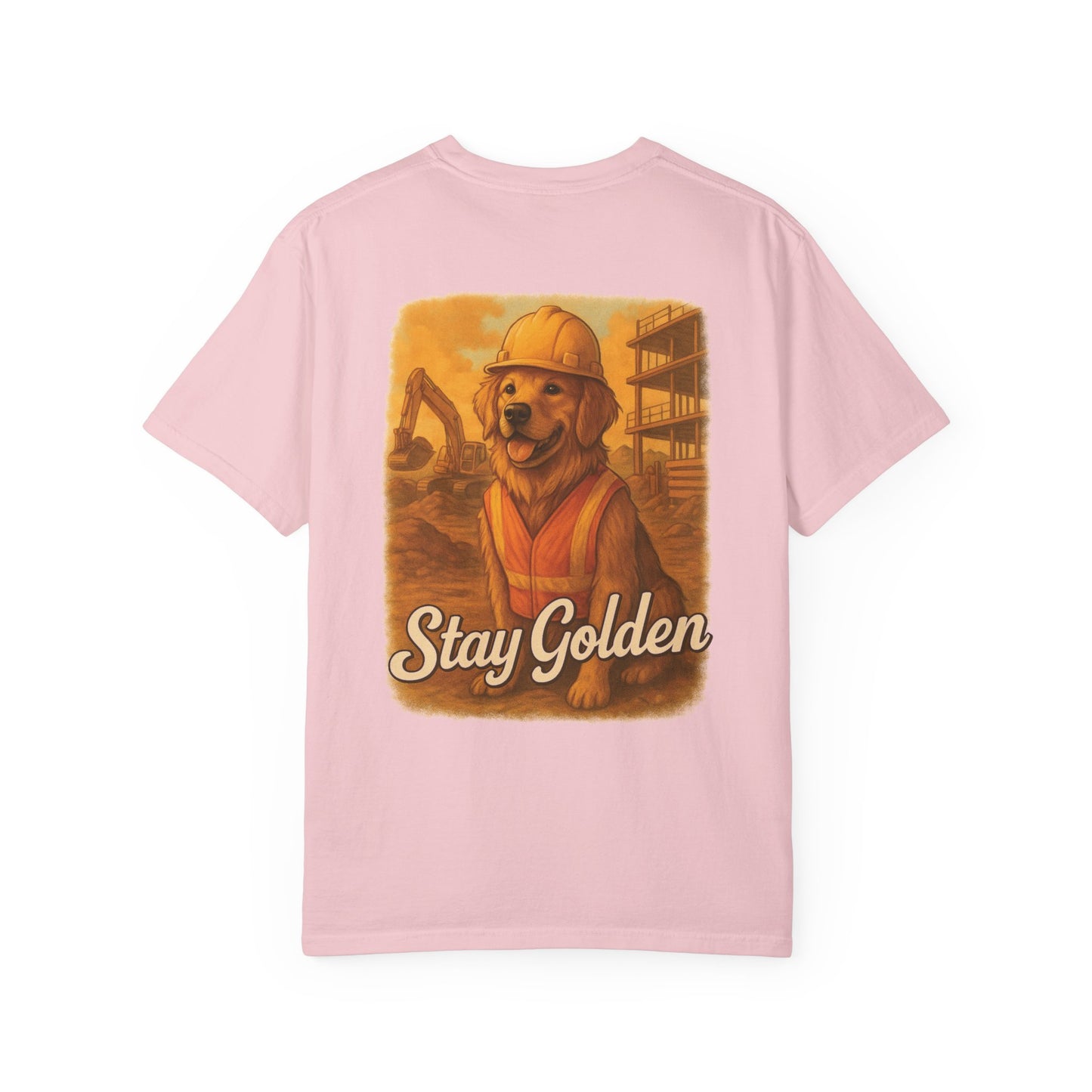 Hard Hat Pup Tee – Comfort Colors® Garment Dyed Shirt