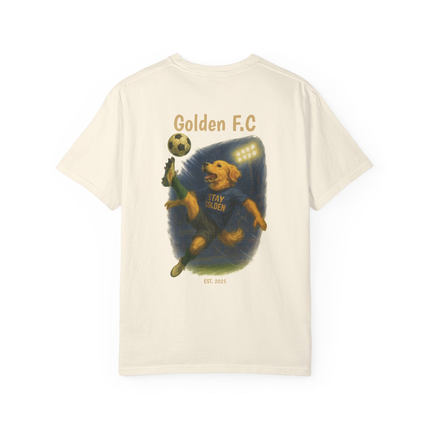 Golden Goal Getter Tee – Comfort Colors® Garment Dyed Shirt