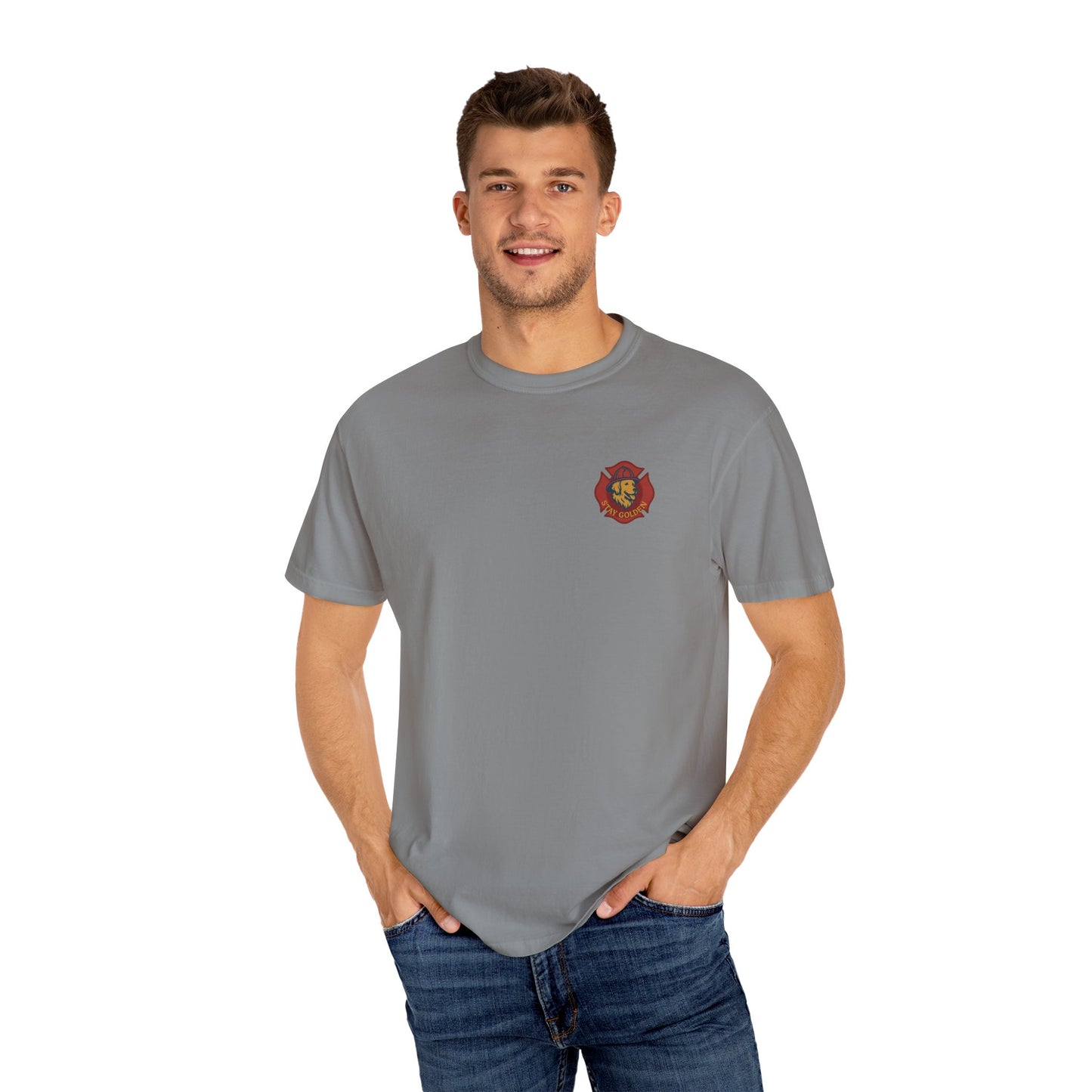Firehouse Pup Tee – Comfort Colors® Garment Dyed Shirt