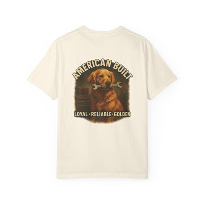 Golden Mechanic Tee – Comfort Colors® Garment Dyed Shirt