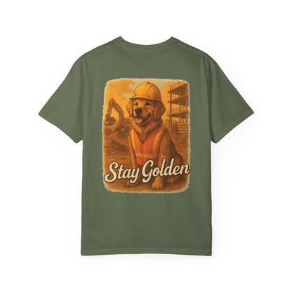 Hard Hat Pup Tee – Comfort Colors® Garment Dyed Shirt