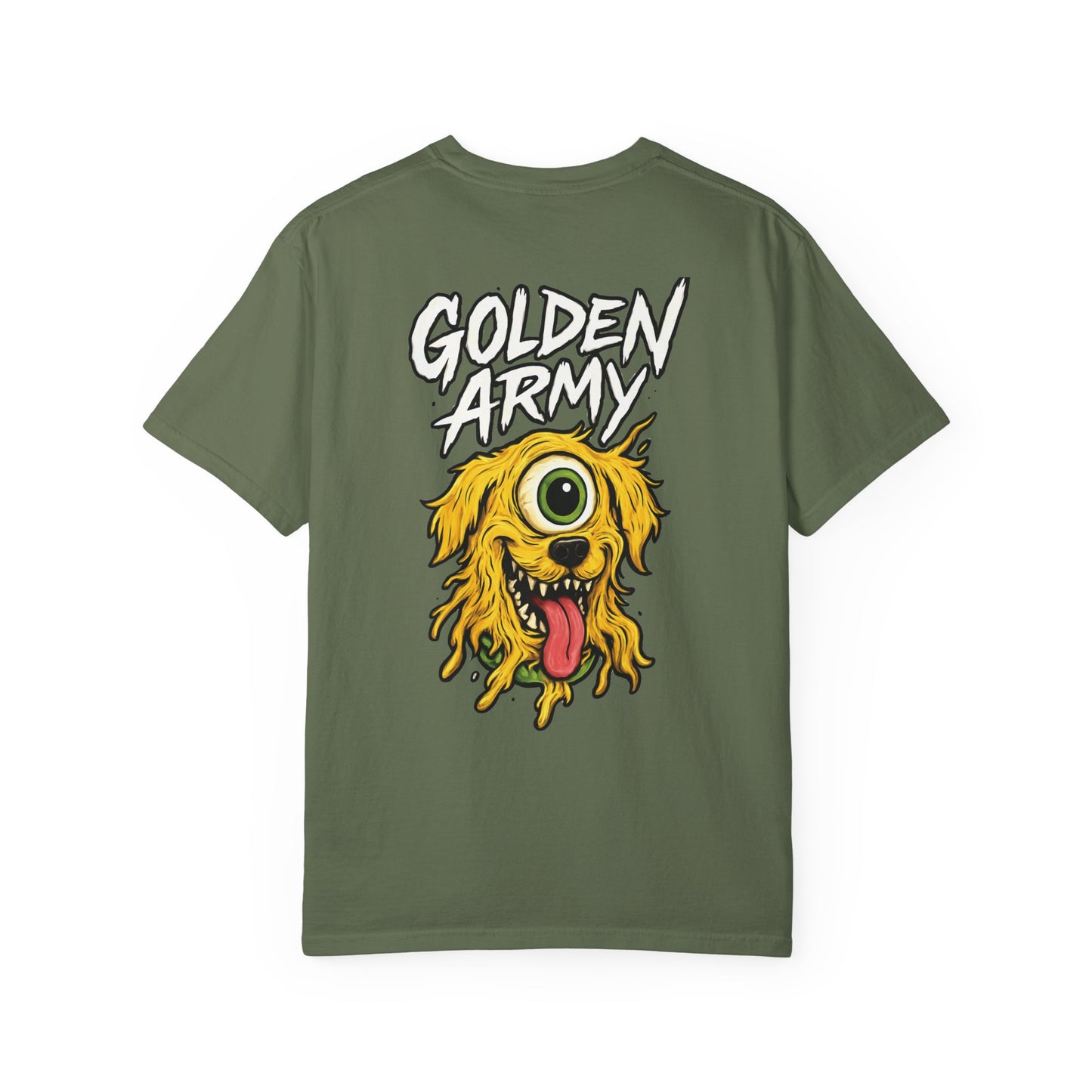 Golden Army Cyclops Tee – Comfort Colors® Garment Dyed Shirt