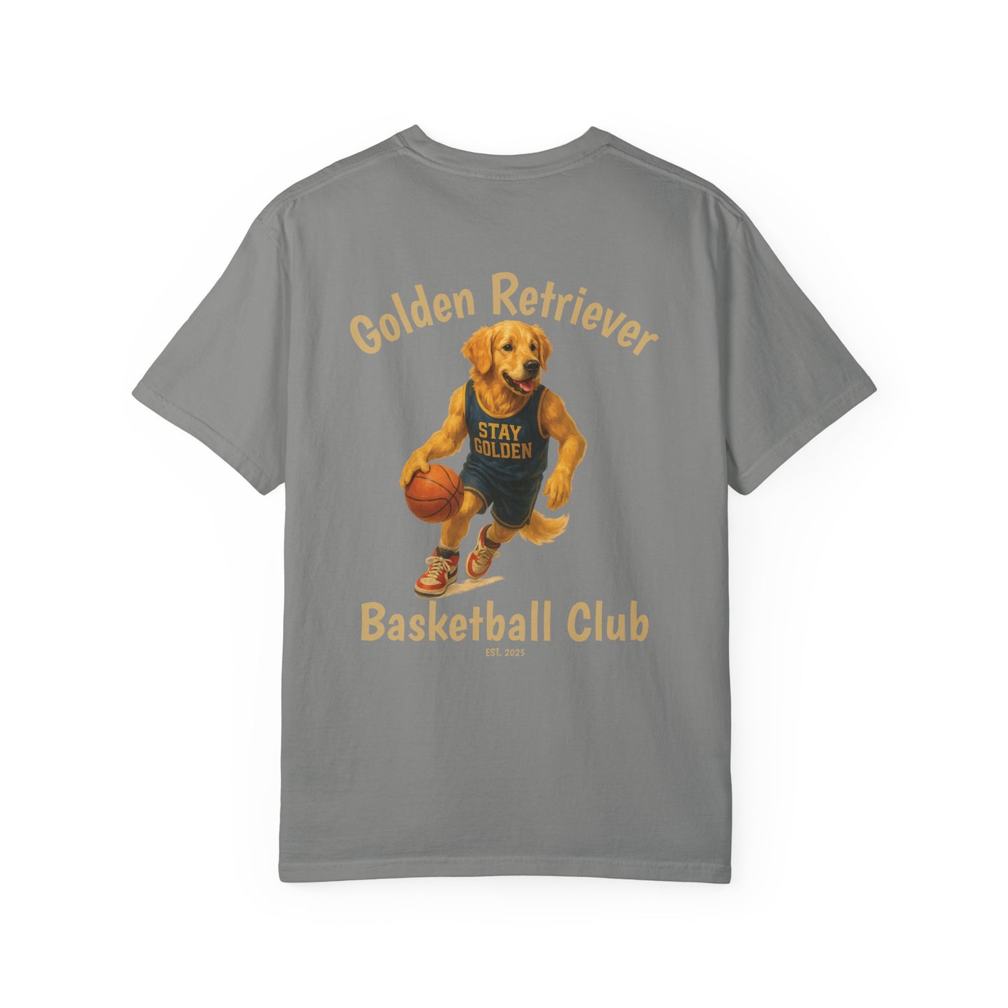 Golden Dribbler Tee – Comfort Colors® Garment Dyed Shirt