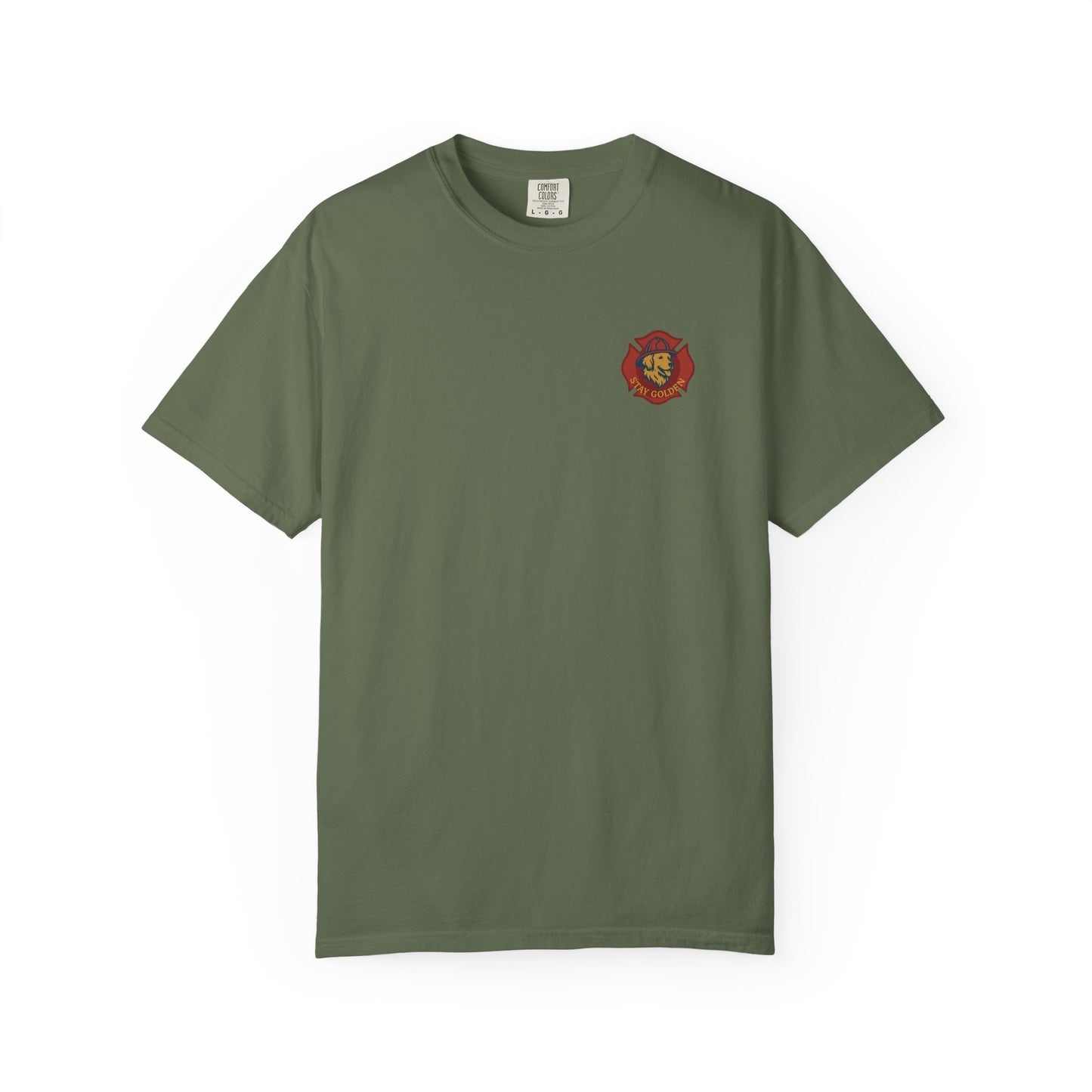 Firehouse Pup Tee – Comfort Colors® Garment Dyed Shirt