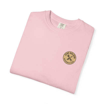 Golden Mechanic Tee – Comfort Colors® Garment Dyed Shirt