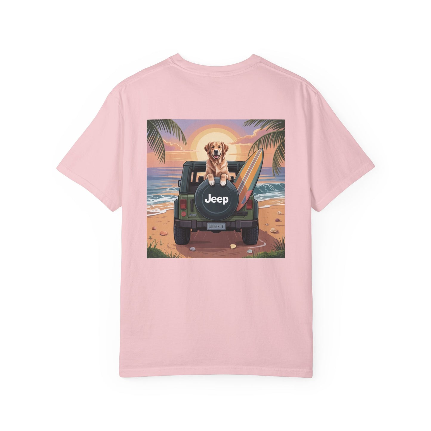 Beach Jeep Tee – Comfort Colors® Garment Dyed Shirt