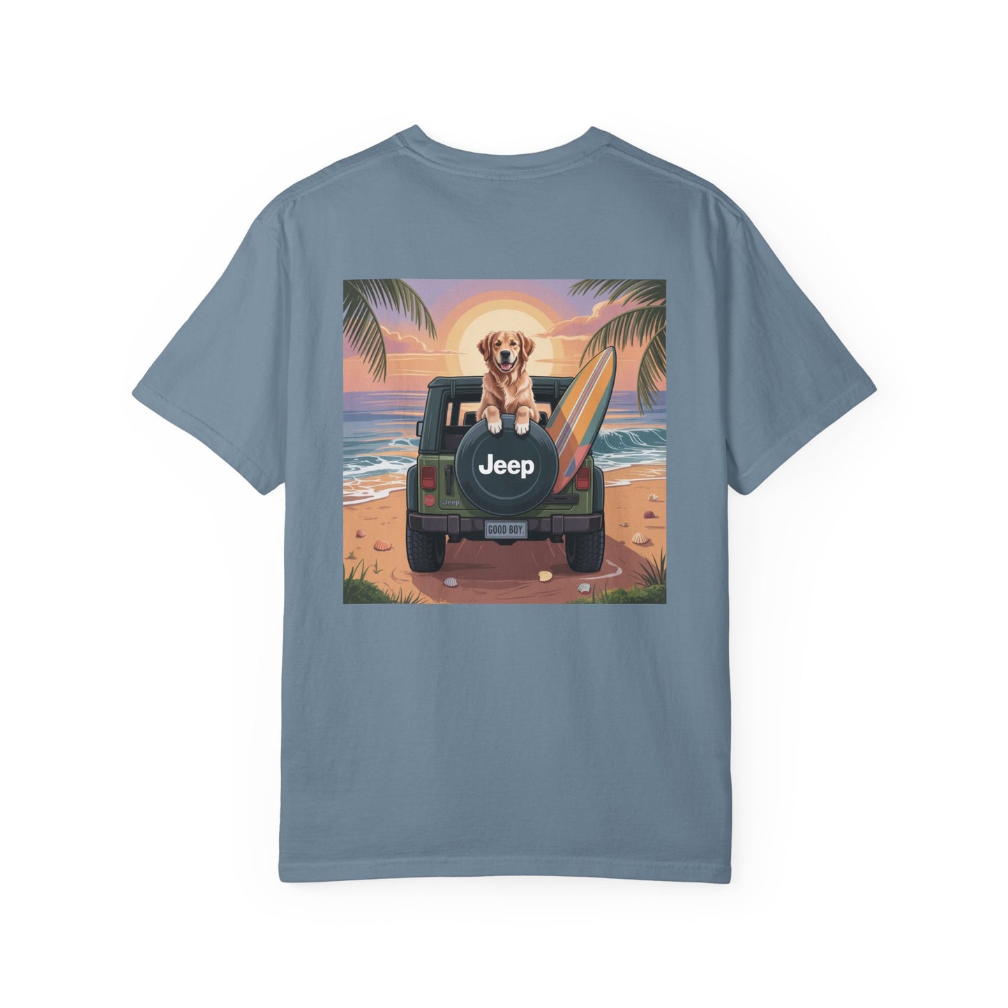 Beach Jeep Tee – Comfort Colors® Garment Dyed Shirt