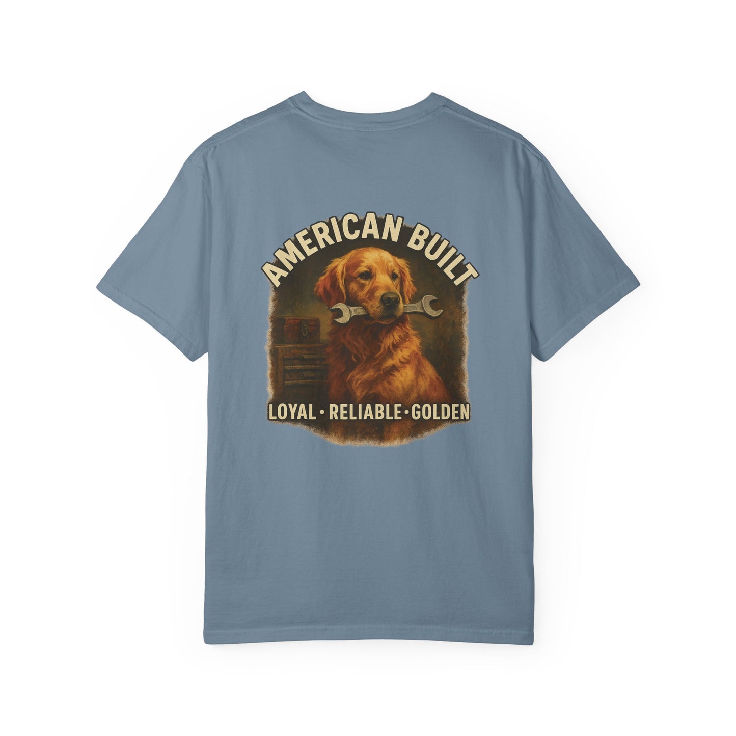 Golden Mechanic Tee – Comfort Colors® Garment Dyed Shirt