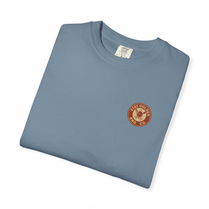 Stay Golden BBQ Co. Tee – Comfort Colors® Garment Dyed Shirt