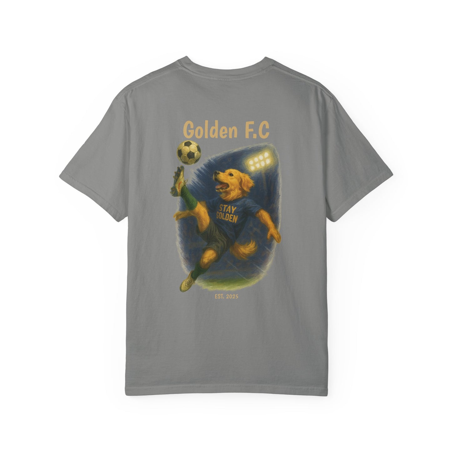 Golden Goal Getter Tee – Comfort Colors® Garment Dyed Shirt