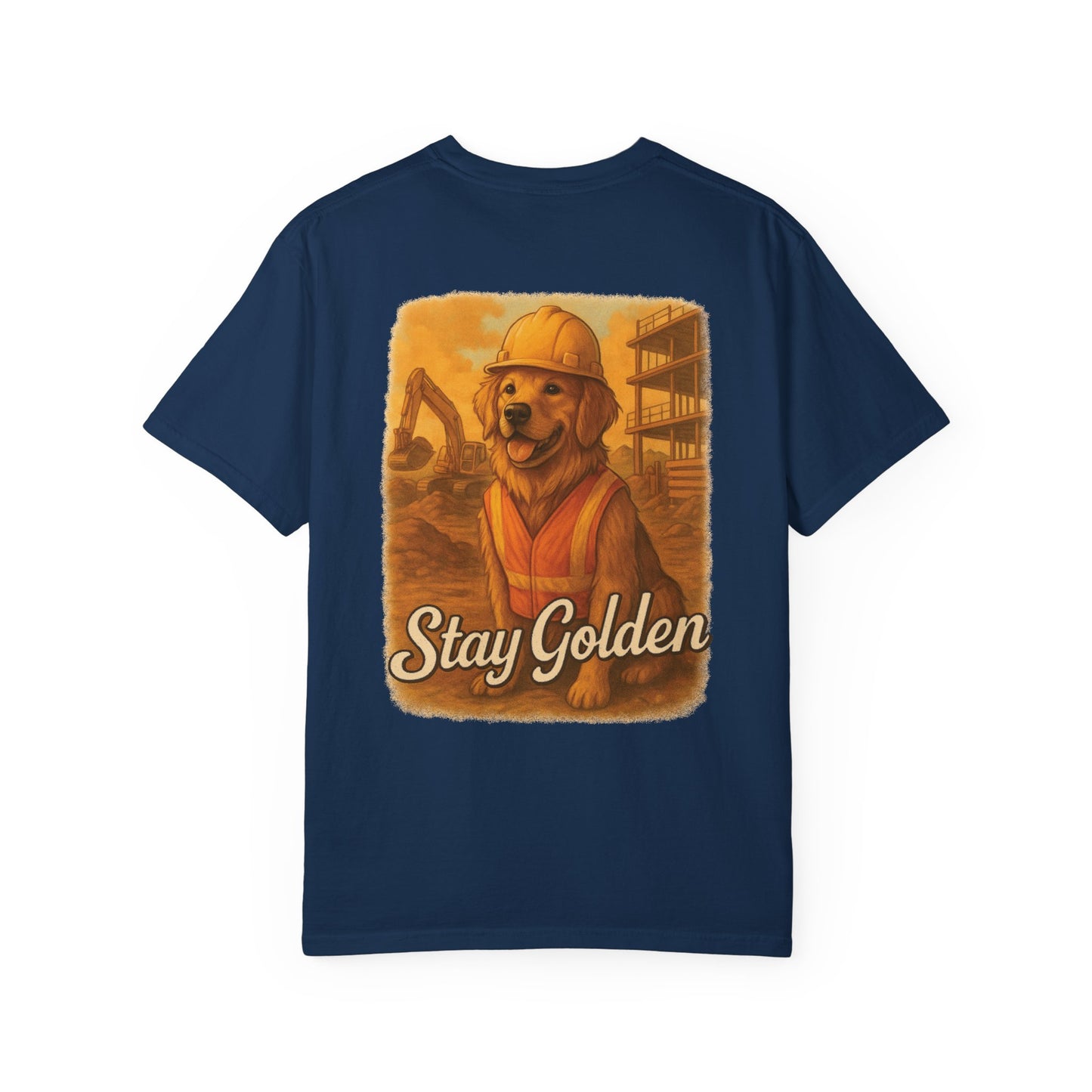 Hard Hat Pup Tee – Comfort Colors® Garment Dyed Shirt