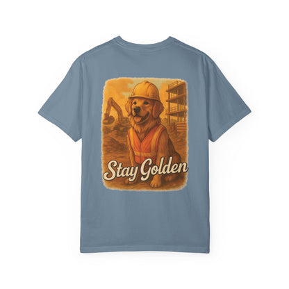 Hard Hat Pup Tee – Comfort Colors® Garment Dyed Shirt