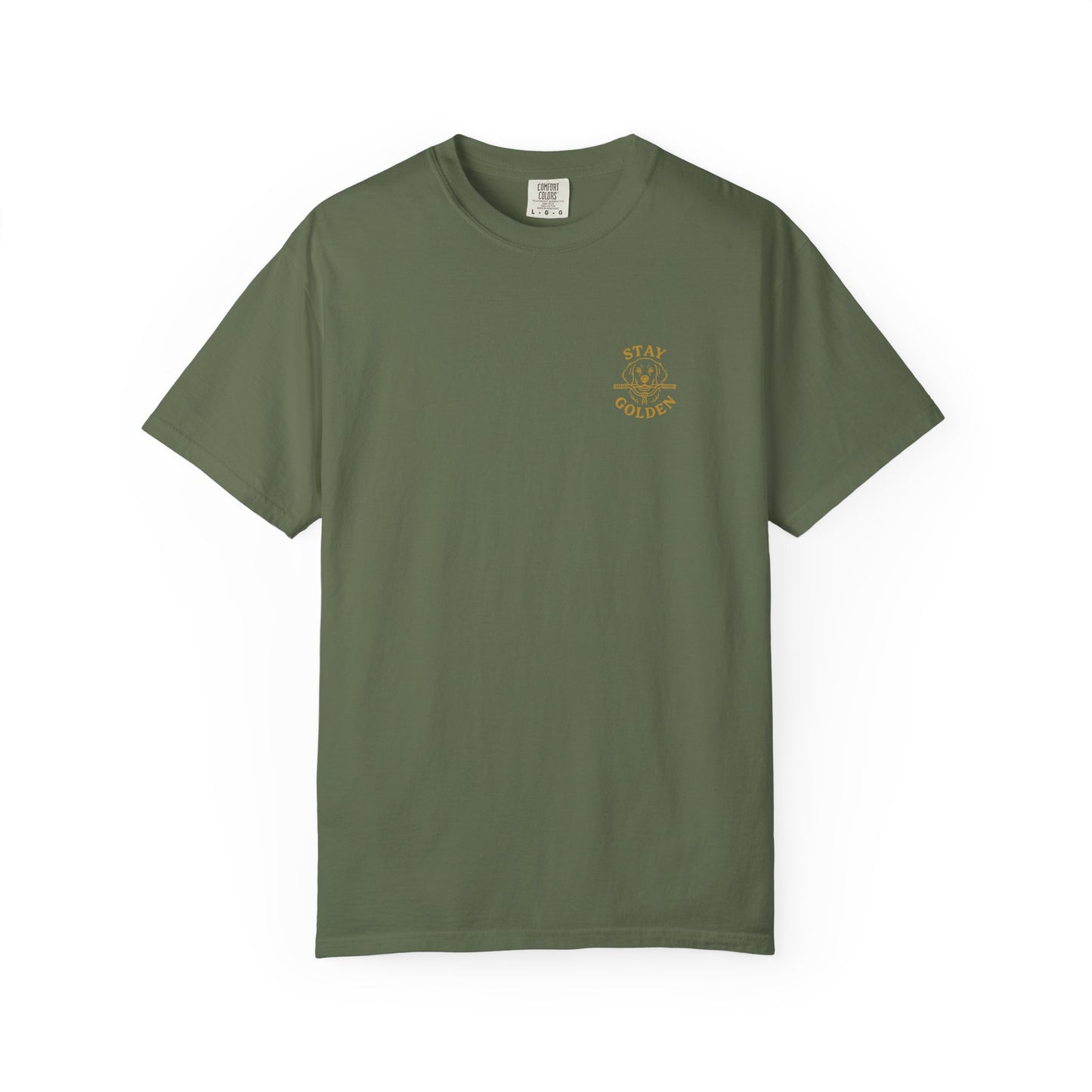 Golden Road Runner Tee – Comfort Colors® Garment Dyed Shirt
