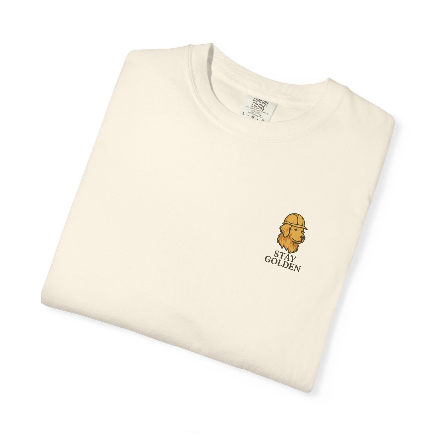 Hard Hat Pup Tee – Comfort Colors® Garment Dyed Shirt