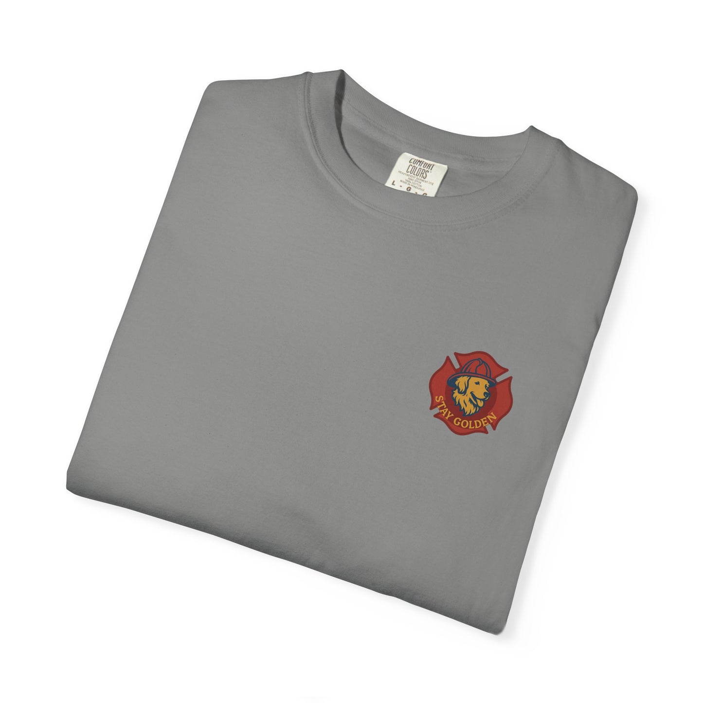 Firehouse Pup Tee – Comfort Colors® Garment Dyed Shirt