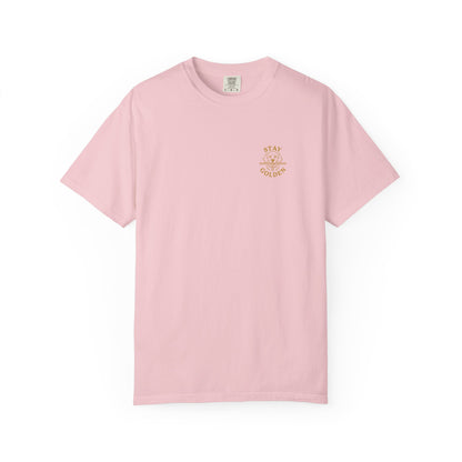 Golden Road Runner Tee – Comfort Colors® Garment Dyed Shirt