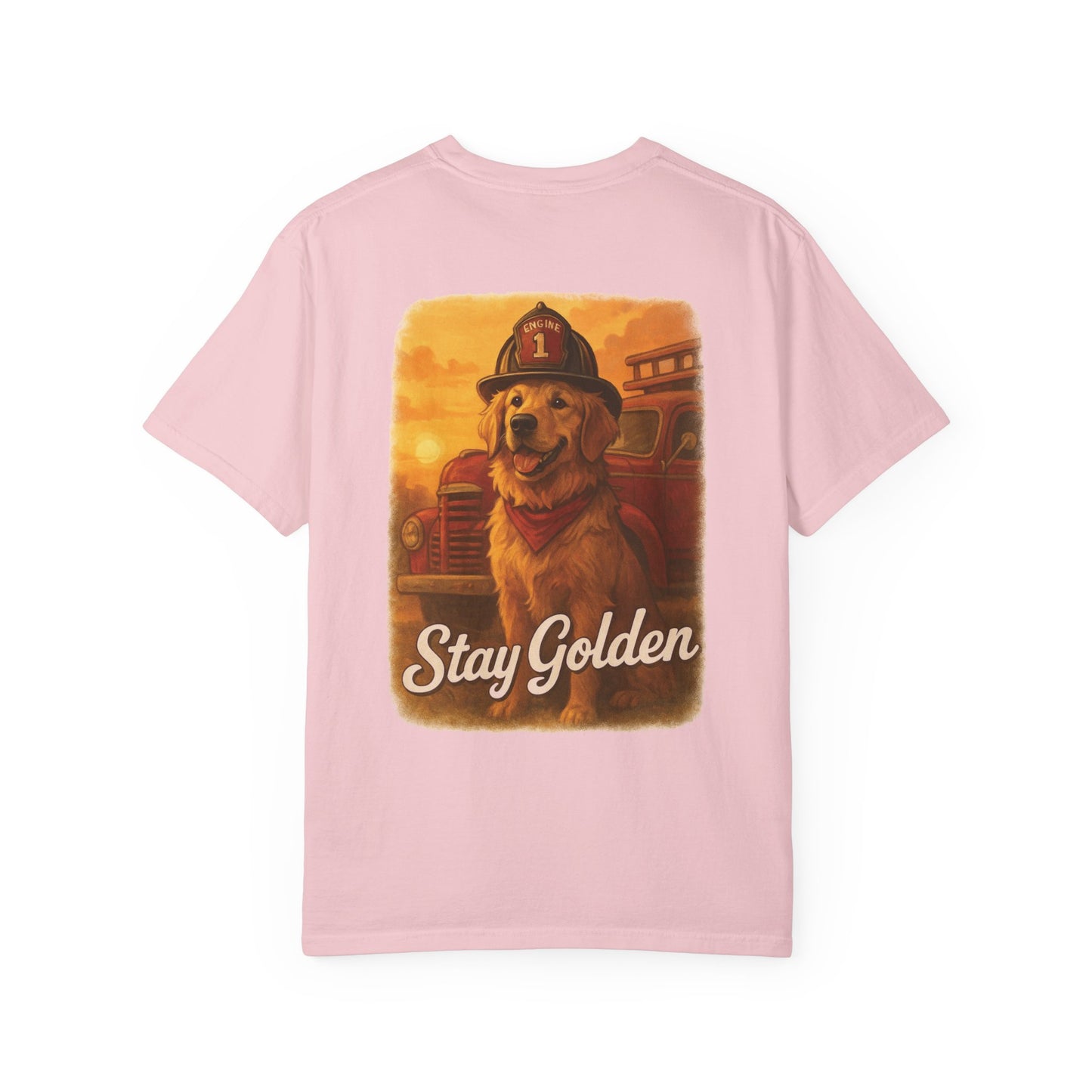 Firehouse Pup Tee – Comfort Colors® Garment Dyed Shirt