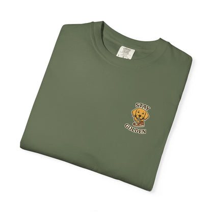 Golden Dribbler Tee – Comfort Colors® Garment Dyed Shirt