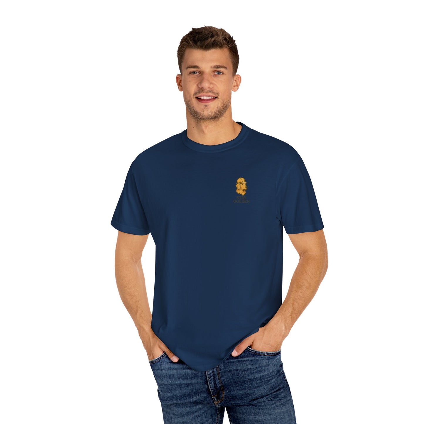 Hard Hat Pup Tee – Comfort Colors® Garment Dyed Shirt