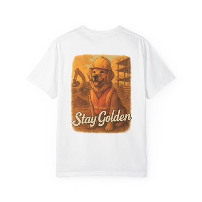 Hard Hat Pup Tee – Comfort Colors® Garment Dyed Shirt