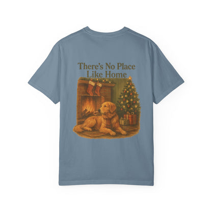 No Place Like Home Tee – Christmas Comfort Colors® Garment Dyed Shirt