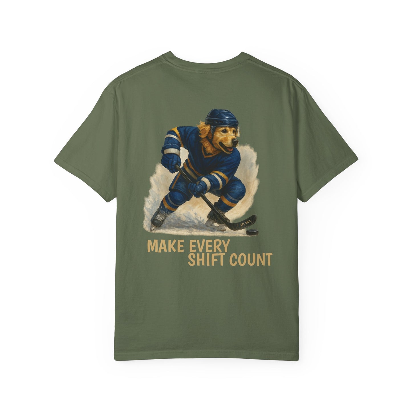 Golden Shift Tee – Comfort Colors® Garment Dyed Shirt