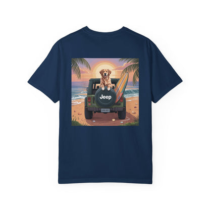 Beach Jeep Tee – Comfort Colors® Garment Dyed Shirt