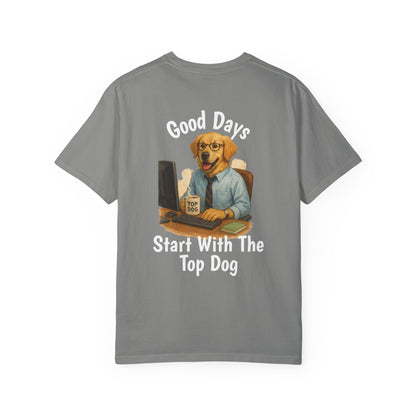 Golden Desk Jockey Tee – Comfort Colors® Garment Dyed Shirt