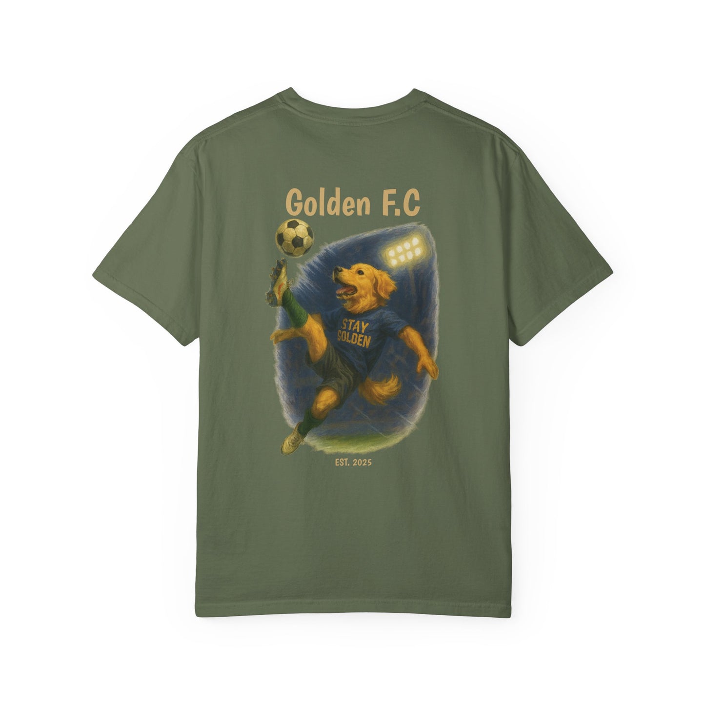 Golden Goal Getter Tee – Comfort Colors® Garment Dyed Shirt