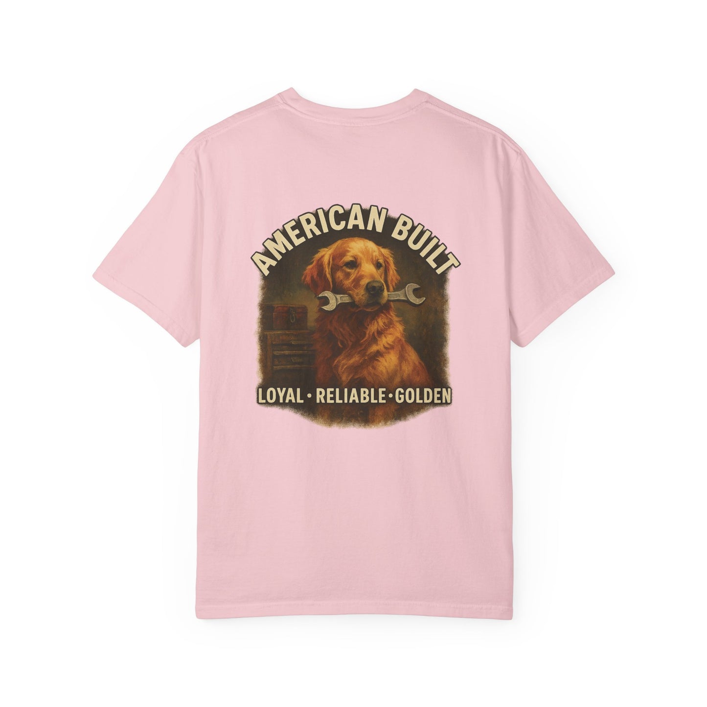 Golden Mechanic Tee – Comfort Colors® Garment Dyed Shirt