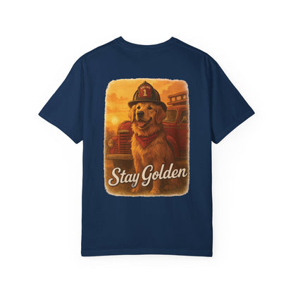 Firehouse Pup Tee – Comfort Colors® Garment Dyed Shirt