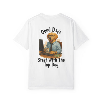 Golden Desk Jockey Tee – Comfort Colors® Garment Dyed Shirt