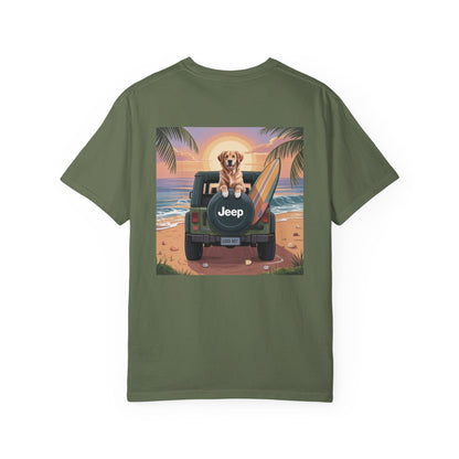 Beach Jeep Tee – Comfort Colors® Garment Dyed Shirt