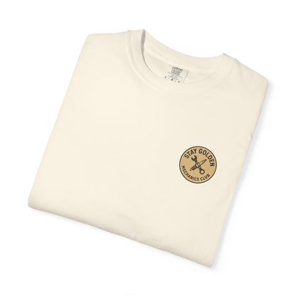 Golden Mechanic Tee – Comfort Colors® Garment Dyed Shirt