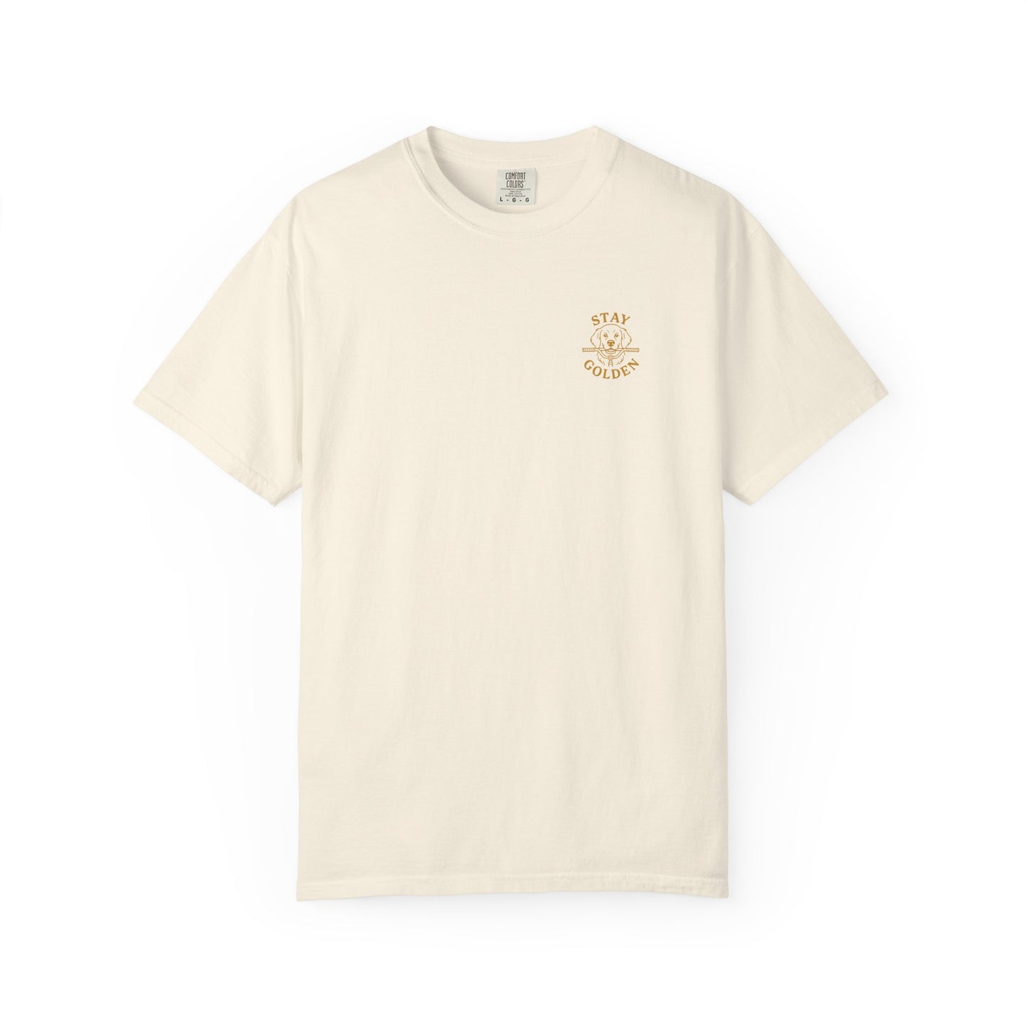 Golden Road Runner Tee – Comfort Colors® Garment Dyed Shirt