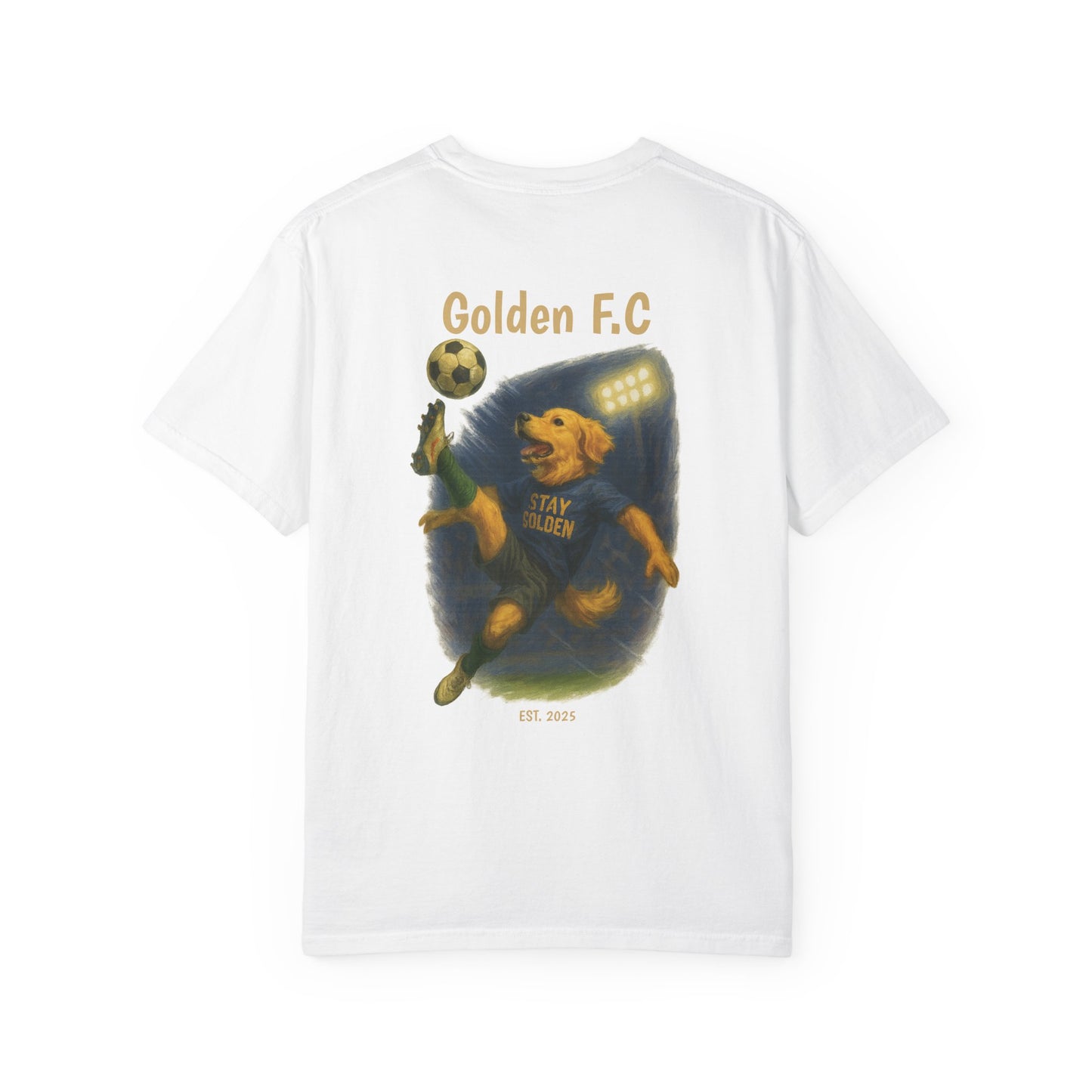 Golden Goal Getter Tee – Comfort Colors® Garment Dyed Shirt