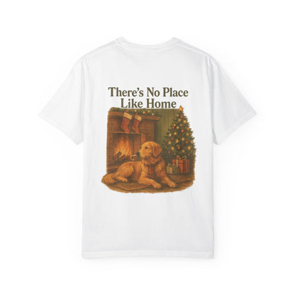 No Place Like Home Tee – Christmas Comfort Colors® Garment Dyed Shirt