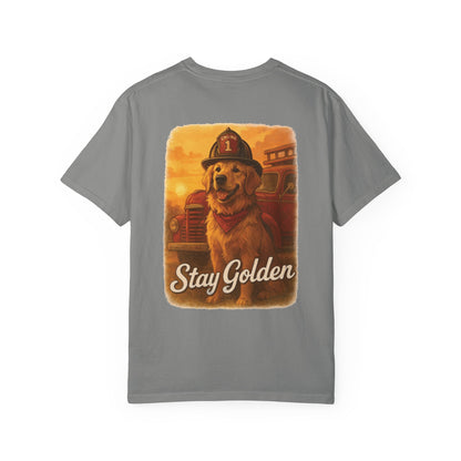 Firehouse Pup Tee – Comfort Colors® Garment Dyed Shirt