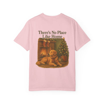 No Place Like Home Tee – Christmas Comfort Colors® Garment Dyed Shirt