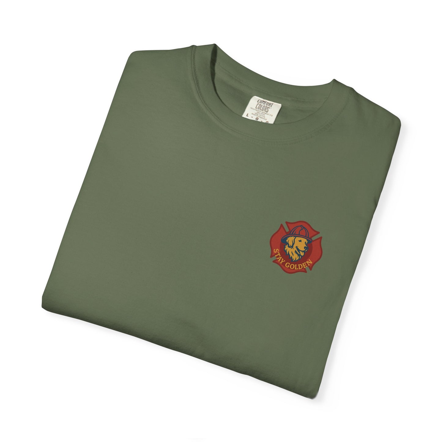 Firehouse Pup Tee – Comfort Colors® Garment Dyed Shirt
