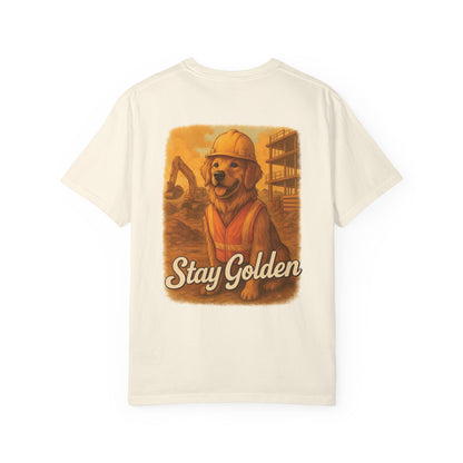 Hard Hat Pup Tee – Comfort Colors® Garment Dyed Shirt
