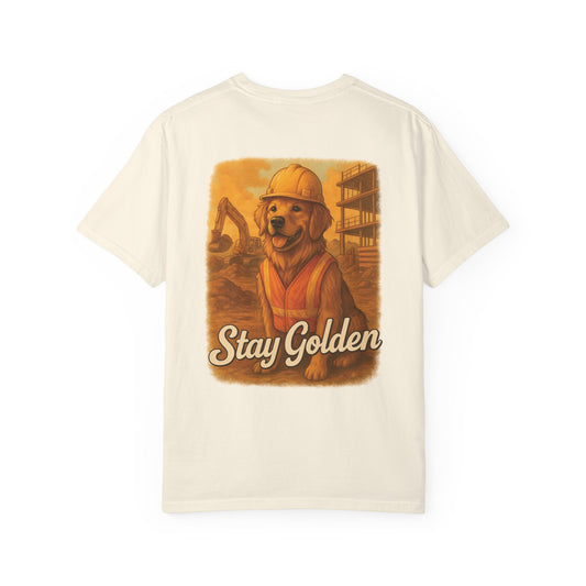 Hard Hat Pup Tee – Comfort Colors® Garment Dyed Shirt