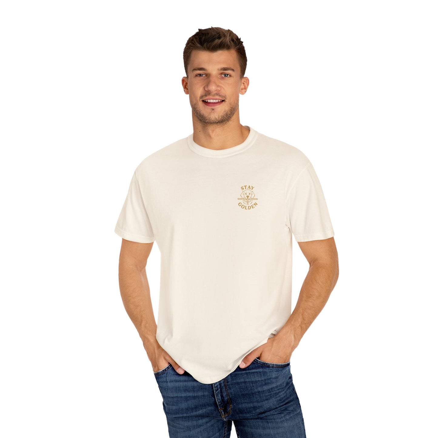 Golden Road Runner Tee – Comfort Colors® Garment Dyed Shirt