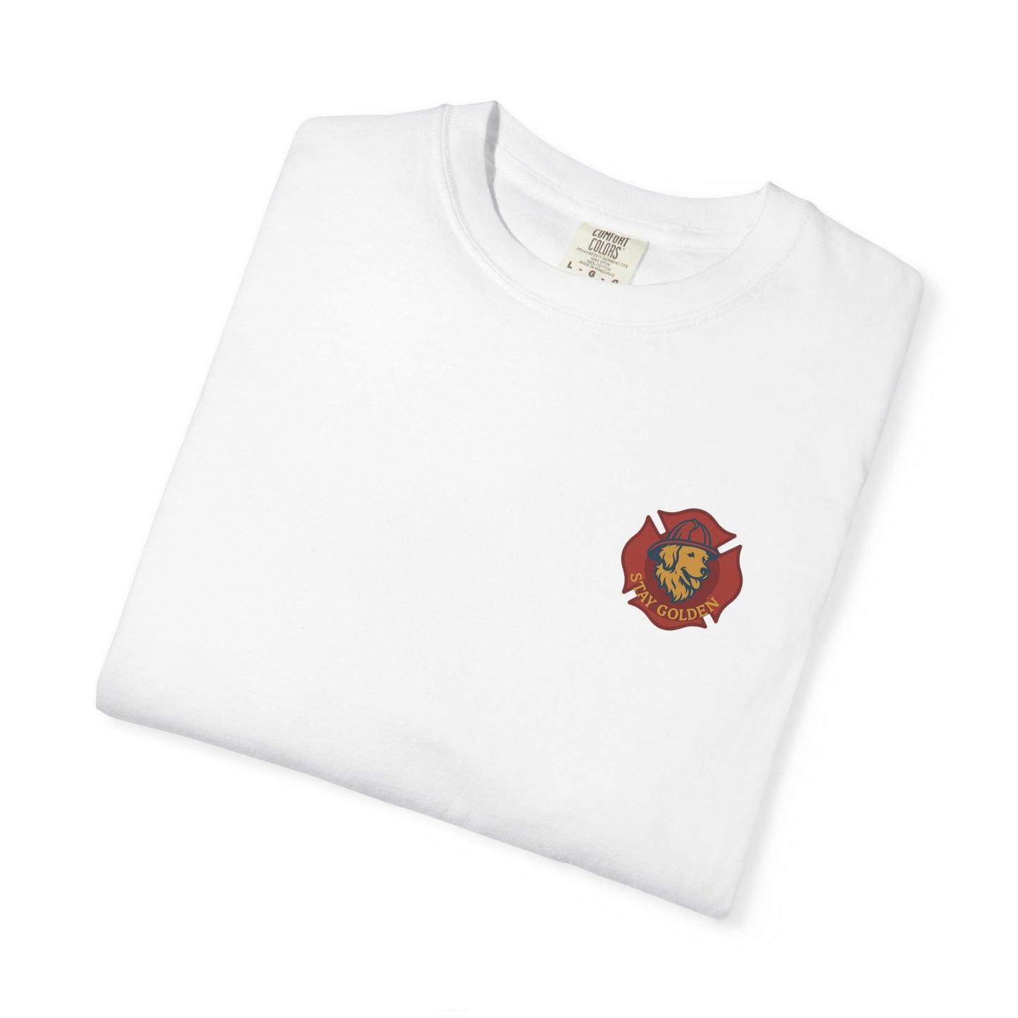 Firehouse Pup Tee – Comfort Colors® Garment Dyed Shirt